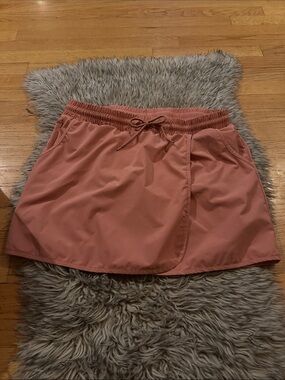 Avalanche Dusty Rose Drawstring Active Skort